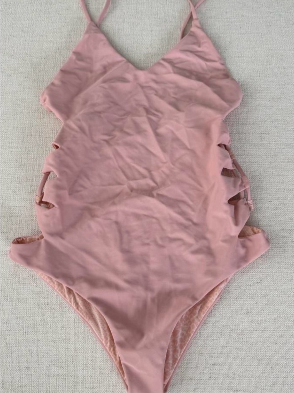 ACACIA One Piece Swimsuit with Side Cutouts